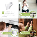 SKYLA HOMES Magnetic Cabinet Locks Baby Proofing Child Safety - The Safest Quickest and Easiest Multi-Purpose 3M Adhesive Child Proof Latches, No Screws or Tools Needed (20 Pack) by TinyTreasures Baby Boutique