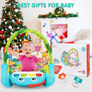 UMIKU Baby Gym Play Mats Baby Toys Tummy Time Mat Musical Activity Center for Newborn Infant Piano Babies Play Mat Music & Light Newborn Infant Gifts for Babies 0-3 6 9 12 Months Dinosaur Style by TinyTreasures Baby Boutique