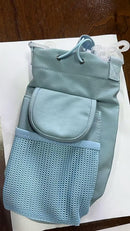 RRegeny【NEW STYLE Water Bottle Holder Crossbody Bag with Shoulder Strap, Leakproof Water Bottle Carrier for Hydro Flask16-40oz, Hands-Free Fitness Bag with Zipper Pockets for Hiking Travel Gym by TinyTreasures Baby Boutique