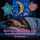 Going Creative 3D String Art Kit for Kids Ages 6-12 – Light-Up DIY Craft Kit with LED Lights, Tassels & Wall Mount – Fun Arts & Crafts Gift for Girls & Boys, STEM Toy, Screen-Free Activity by TinyTreasures Baby Boutique