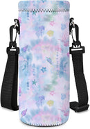 AUPET Water Bottle Bag Carrier,24oz/32oz Insulated Neoprene bottle Sling Holder Case Pouch Cover for 1000ML/750ML Bottles with Shoulder Strap for walking by TinyTreasures Baby Boutique