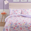 Full Size Comforter Sets with Sheets for Girls-7 Pieces Full Size Bedding Sets with Pink Comforter, Sheets, Pillowcases & Shams for Kids (Cute Botanical Flowers, 76" X 86") by TinyTreasures Baby Boutique