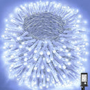 500 LED Christmas Lights Outdoor - 165FT Super Long Christmas String Lights 8 Modes Waterproof Plug in Fairy Lights with Timer Memory for Indoor Xmas Tree Holiday Party House Decorations, Cool White by GreenHaven Gardens