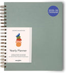 Anecdote Planner 2026 (8.5" x 10") Daily Planner Weekly Monthly Planner - 52 Weeks w/Library Buckram Cover, Brass Spiral - A4 Size Bleed-Resistant Paper – Dutch Blue by TinyTreasures Baby Boutique