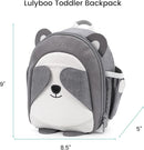 Lulyboo Toddler Backpack Leash - Baby Walking Harness & Anti-Lost Wrist Tether - Kids Backpack 5 Storage Pockets and 2 Adjustable Child Leashes for Kids 1, 2,3,4,5,6,7 Years Old - Ultra-Soft - Panda by TinyTreasures Baby Boutique
