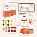 ChillFuzz Animal Crochet Kit Beginner Crochet Kit for Adults and Kids with Yarn Hook and Instructions Perfect Handmade Gift for Pet Lovers Dachshund by TinyTreasures Baby Boutique