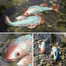Garden Statues,Koi Fish Decor,Set of 2 Antique Koi Fish Garden Statue,Fish Sculpture Garden for Outdoors,Patio Decor,Backyard and Home Kitchen Decoration,Gardening Gifts for Mom Women Grandma by GreenHaven Gardens