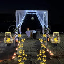 VOOKRY Solar Watering Can with Lights, Outdoor Garden Solar Lights Pathway Stake Lights Waterfall Fairy Lights Decorative Lights for Walkway, Yard, Lawn, Patio, Gardening gifts for Women, Mother's Day by GreenHaven Gardens