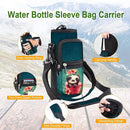 25/32/40/64oz Water Bottle Bag Holder Carrier-Insulated Crossbody Sling Case Sleeve with Strap & Pockets for Men Women Gym Cycling Travel Walking Hiking Camping by TinyTreasures Baby Boutique