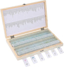 140-Pcs Microscope Slides with Specimens,Pre-Made Glass Slides with Specimens,Educational Microscope Slides and Covers for Young Scientists,Perfect for Biology Class and Experiments by TinyTreasures Baby Boutique