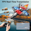 4DRC V31 RC Plane with Camera, Foam Remote Control Drones with Camera for Kids Adults 8-12 12-16, Remote Control Airplane Fighter Jet with Light, 360° Flip Fighter Jet Toy by TinyTreasures Baby Boutique