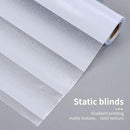 Window Privacy Film with Installation Tools, Blinds Pattern, Static Cling, Anti UV, Heat Control, Ideal for Home Shower Office Glass Door (Blinds Pattern, 17.5X78.7Inch) by CozyNest Decor