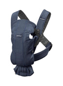 BabyBjörn Baby Carrier Mini,Navy Blue, 3D Mesh | Newborn Carrier (7-25 lbs), Ergonomic, Easy-to-Use by TinyTreasures Baby Boutique