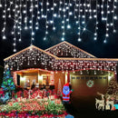 98FT 960LED Christmas Lights Waterproof 8 Modes Christmas Lights Outdoor Decoration with Memory and Timer Hanging Fairy Lights Plug-in Curtain String Lights for Holiday Party Wedding Home by GreenHaven Gardens
