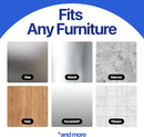 Sharp Edge & 16.2ft Furniture Safety Guards | Protective Foam Cushion | 15ft Bumper 4 Adhesive Childsafe Corners | Baby Child Proofing Foam Set and Safe for Table, Fireplace, Countertop | Gray by TinyTreasures Baby Boutique