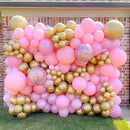130pcs Pink Balloons Different Sizes 18" 12" 10" 5" Party Latex Balloons for Birthday Baby Shower Wedding Anniversary Princess Theme Party Decorations by CozyNest Decor