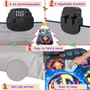 2025 Upgraded Dance Mat Toys for 3-12 Year Old Kids, Electronic Dance Pad with Light-up 8-Button Wireless Bluetooth, Music Dance with 27 Game Levels, Christmas Birthday Toy Gifts for Girls Boys by TinyTreasures Baby Boutique