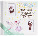 Keepsake Baby Memory Book Girl Boy – Timeless Leather-Bound Baby Milestone Book – Baby Book Keepsake Record First 5 Years – Gender Neutral Baby Scrapbook Album, Baby Album Journal Registry Search Gift by TinyTreasures Baby Boutique