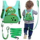 Dr.meter 3 in 1 Toddler Harness Leash + 8.2ft Anti Lost Wrist Link, Cute Dinosaur Kids Safety Harness Tether with Key Lock, Child Protective Leashes While Walking for Outdoor Activity Keep Kids Close by TinyTreasures Baby Boutique