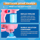 JOYIN 2 Bubble Guns with 2 Bottles Refill Solution, Bubble Machine Gun for Kids, Toddlers, Party Favors, Summer, Outdoors Activity, Wedding, Easter, Birthday Gift by TinyTreasures Baby Boutique