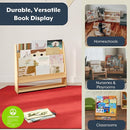 Angeles Value Line Book Display, Classroom Organization, Kids Bookshelf, Assembly Required, 29" L x 10" W x 30" H by TinyTreasures Baby Boutique