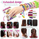 Friendship Bracelet Making Kit Toys, Ages 7 8 9 10 11 12 Year Old Girls Gifts Ideas, Birthday Present for Teen Girl, Arts and Crafts String Maker Tool, Bracelet DIY, Kids Travel Activity Set by TinyTreasures Baby Boutique