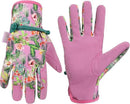 HLDD HANDLANDY Work Gloves for Women and Ladies, Leather Gardening Gloves Flexible Mechanic Working Gloves by GreenHaven Gardens