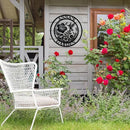 Custom Metal Garden Sign, Personalized Metal Home Garden Sign, Garden Gecor for Outside, Personalized Garden Signs with Name, Flower Garden Sign, Mom Grandma Women gifts by CozyNest Decor