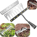2 in 1 Iron Rake 2.0 for Gardening & Weeding,Multi-Tine Carbon Steel Garden Cultivator Rake | Weed Puller Tool & Uprooting Weeder for Gardenia | for Weeding, Cultivating, Lawn(No Handle Included) by GreenHaven Gardens