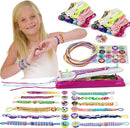 IQKidz Friendship Bracelet Making Kit - Make Bracelets Craft Toys for Girls Age 8-12 yrs, Cool Birthday Gifts for 6 7 9 10 11 Years Old Kids, Christmas Gift Set by TinyTreasures Baby Boutique