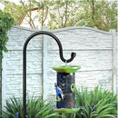 GOFORWILD Shepherd Hook 4 Pack Adjustable, 49 inches Tall, Made of Premium Metal for Garden Decor, Plant Hanger, Lantern Hook, Solar Light Hanging, 7014 by GreenHaven Gardens