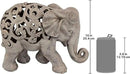 Design Toscano Anjan the Elephant Jali Sculpture by CozyNest Decor