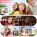 Digital Camera, 4K 64MP, 18X Zoom, Point and Shoot Digital Camera with 64GB TF Card & 2 Batteries, Portable Rechargeable Small Camera for Kids Teens Adult, White by TinyTreasures Baby Boutique