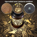 Frog Outdoor Solar Waterproof Light Retro Wrought Iron Hollow LED Light, Waterproof Garden Decorative Light, with Projection Function, Suitable for Balconies, Lawns, and Courtyard Landscapes. by GreenHaven Gardens