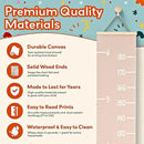 Height Chart for Kids Customizable Kids Height Wall Chart with Stickers, Marker & Hook Hanging Growth Chart Measurement for Wall Easy Installation for Baby Room Nursery and Playroom by CozyNest Decor