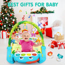 UMIKU Baby Play Mat Baby Toys Tummy Time Mat Activity Center for Newborn Infant Piano Tummy Time Music & Light Infant Boy Girl Gifts for Babies Toys 0-3 3-6 6-12 Months, Dinosaur Style by TinyTreasures Baby Boutique