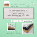 LuZhiQiang Bible Verse Jeremiah 29:11 Wall Art 40"x15" Large Scripture Christian Blessing Decor Plans To Give You Hope And A Future Sign (Wood) by CozyNest Decor
