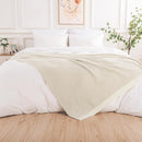 NEXHOME PRO Soft Throw Blankets for Couch, Reversible Warm Blankets Cozy Knit Blanket for Women, Fuzzy Plush Lightweight Throws for Sofa, Bed, Picnic, 50 x 60 inches by TinyTreasures Baby Boutique