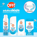 OFF! Insect Repellent Aerosol for Adults & Kids, Fragrance-Free Bug Spray for Everyday Protection from Mosquitoes and Ticks, 7.5 Oz by TinyTreasures Baby Boutique