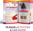 Playz Edible Poo Chocolate & Candy Making Science Kit for Kids Ages 8-12 Years Old - Food Science Chemistry Kid Science Kit with 30 Experiments, Educational Science Kits for Boy & Girls by TinyTreasures Baby Boutique
