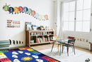Genki - Classroom Rug for Kids - Education Classroom Carpet for Children - Colorful Seating Area - Large Elementary Classroom Rugs - Kids Seating for School Playroom | 6'6"x12' by TinyTreasures Baby Boutique