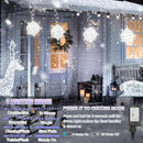 Christmas String Lights Outdoors,4 Pack 7.95" Sphere Lights,Ball Tree Garden Globe Lights for Home, Party, Christmas, Porch Patio,Wedding, Garden,Tree Decoration with Plug by GreenHaven Gardens