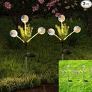 Solar Lights Outdoor Waterproof, 2 Pack American Flag Garden Lights for Yard,Garden,Patio,Pathway Decoration, Landscape Ambient Lighting for Festival,Holiday,Party,Christmas Gifts New Year Decorations by GreenHaven Gardens