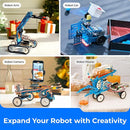 Makeblock mBot Ultimate 10 in 1 Robot Building Toys, Robotics Kit App Remote Control Robot Toys Compatible with Arduino C & Raspberry Pi, STEM Educational DIY Robotics for Kids Ages 12-16 by TinyTreasures Baby Boutique