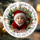 Personalized Family Photo Christmas Ornament 2025 - Custom Babies Keepsake - Sweet Gift for New Parents Mom Dad - Christmas, Birthday Gift for Newborn, Boy, Girls, Mom, Dad, Couples, Family by TinyTreasures Baby Boutique