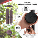 ASTARIN Personalized Wind Chimes for Memorial US Veteran, Deep Tone Wind Chimes for Loss of Loved One Brothers Sisters, Thank You Veteran Solider by CozyNest Decor