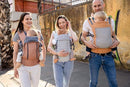 Beco Toddler Carrier - Breathable 3D Mesh Front-Carry & Backpack Style Carrier with Tall Supportive Back and Ergonomic Extra-Wide Seat for Children from 18months (20-60 lbs) - Cool Brick Heart by TinyTreasures Baby Boutique