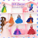 JRD&BS WINL Poke in Fun Art Kit for Kids Toys Age 3-12 Year Old 3D Creative Princesses for Girls Birthday Gifts for 3 4 5 6 7 8 9…… Year Old Boy DIY Craft Art Kit for Teens Beginner Kids by TinyTreasures Baby Boutique