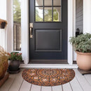 CHICHIC Entrance Door Mat Large 24 x 36 Inch Entry Way Doormat Front Door Rugs Outdoors Heavy Duty Welcome Mat Non Slip Rubber Back Low Profile for Garage, Patio, High Traffic Area, Orange by CozyNest Decor