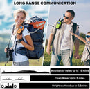 Walkie Talkies for Adults- WokTok Long Range Two Way Radio for Camping Hiking Hand Held Hiking Accessories Camping Gear Xmas Birthday Gift for Kids,SOS Siren,NOAA Weather Alert,4 Radios by TinyTreasures Baby Boutique